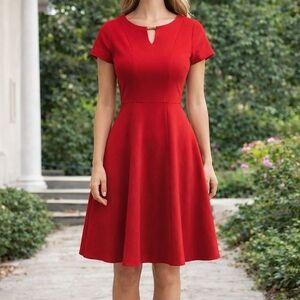 Alyx Short Sleeve Fit & Flare Dress